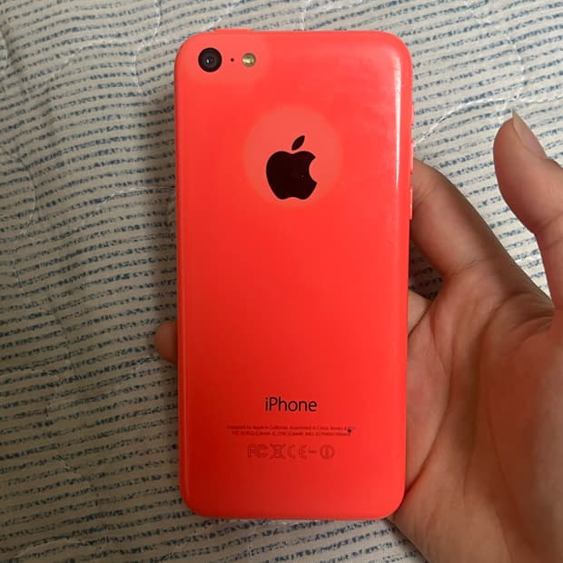 아이폰5c 코랄