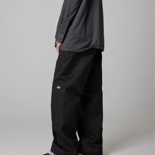 [30×30] 디키즈 더블니 워크팬츠 블랙