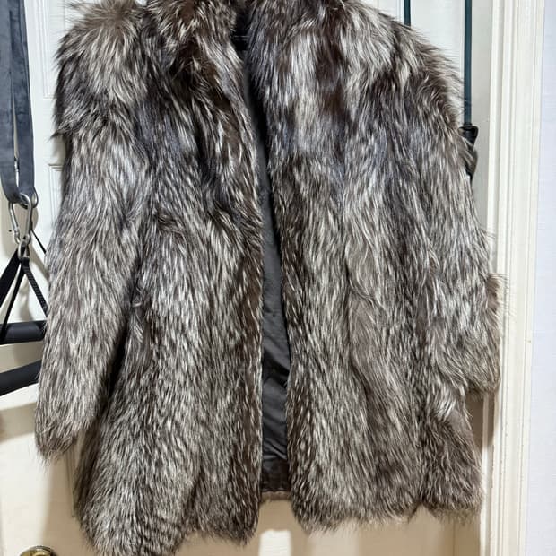 여우털코트