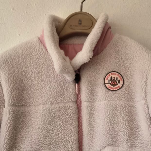 뉴발란스 키즈 리버시블부클점퍼 120사이즈