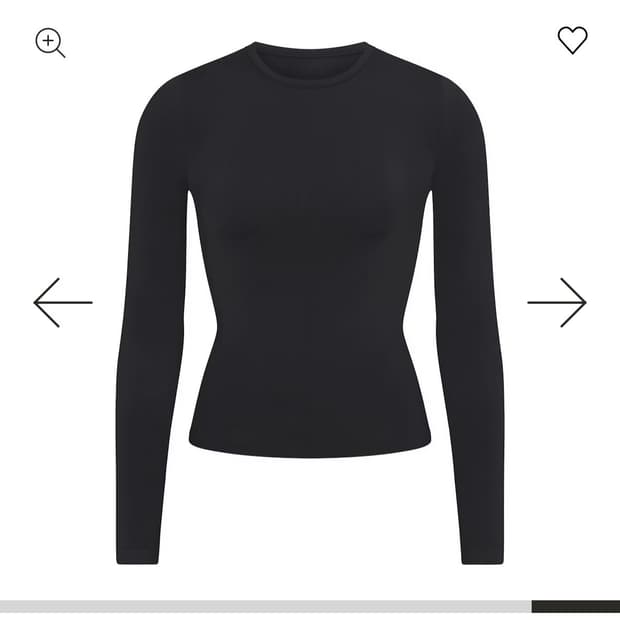 새상품)스킴스 닝닝 롱슬리브