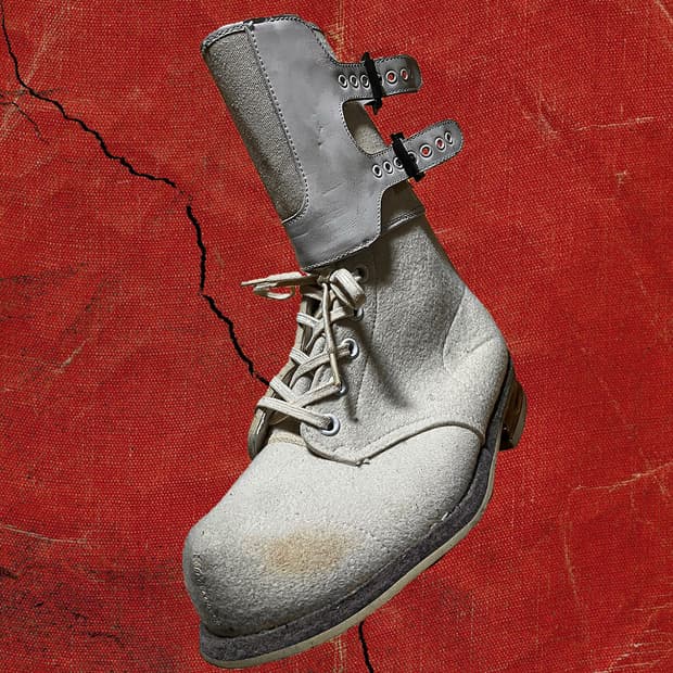 40-50s USAF 미군 ARCTIC 설상 버니 부츠 크림 270