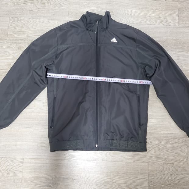 [100] 아디다스 블랙 바람막이 트랙 점퍼 아노락