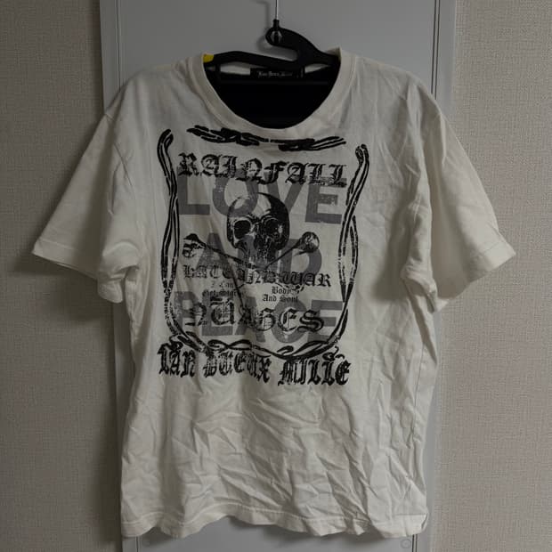japanese vintage skull Punk top 