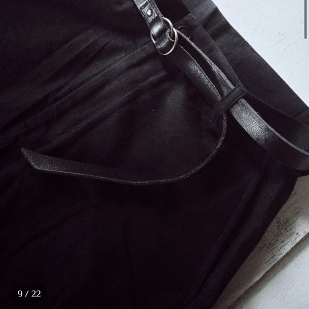 (구매글) 모노프리베 텍스쳐 레더 벨트