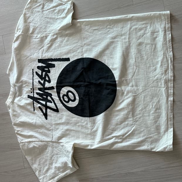 8볼 스투시 반팔 xl