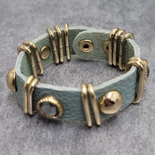 vintage leather bracelet