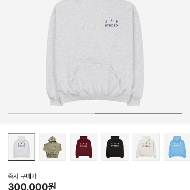 아이앱스튜디오 라이트그레이 XL