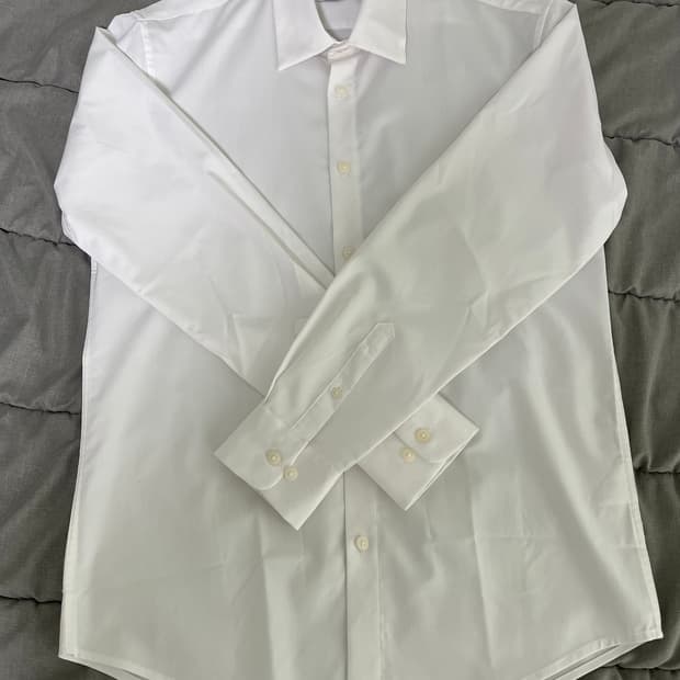 링클프리 드레스 셔츠 [화이트] / 무신사 정장 와이셔츠