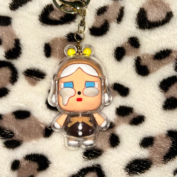 Crying baby keyring