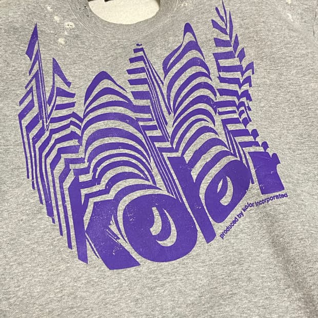 [2] 컬러 디스 스웻셔츠