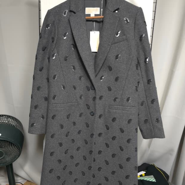 마이클코어스 울혼방 코트 6 ✨️정품 새상품✨️
