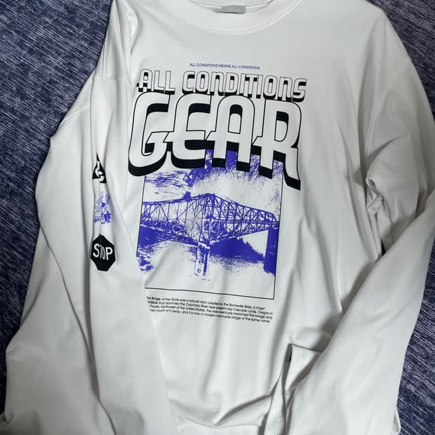 ACG 롱슬리브 티셔츠 L 아시아