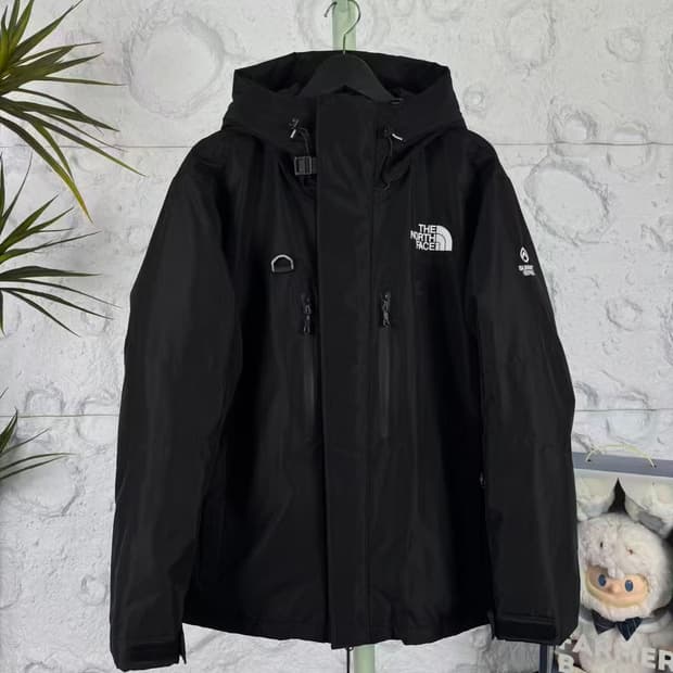 노스페이스 히말라야 집인집 파카 블랙 노 레이블(옷걸이 증정)국내매장판
