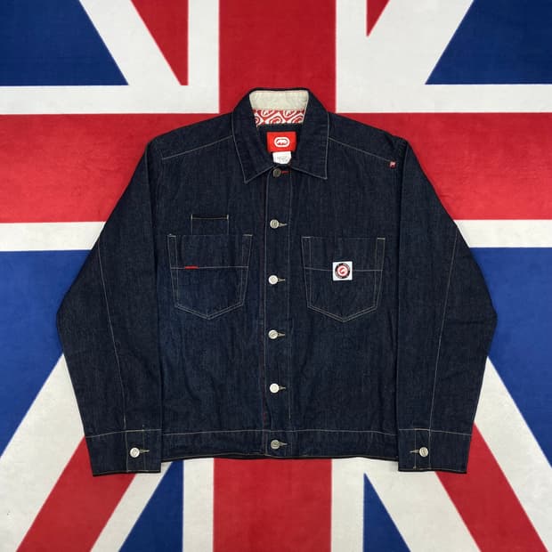 ECKO 데님자켓 M 실측 L 