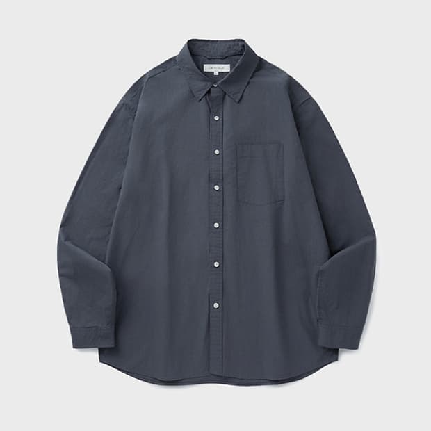 (새상품) 유니온블루 에디터 셔츠 M / 틸블루