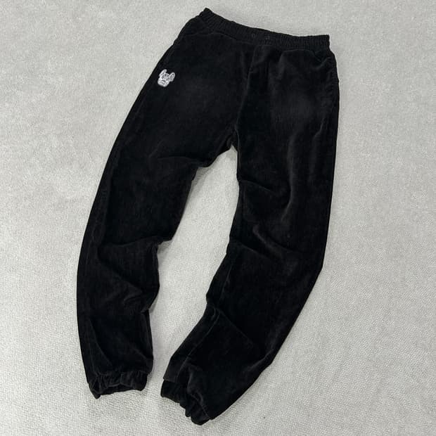 라이프워크 블랙 조거바지 