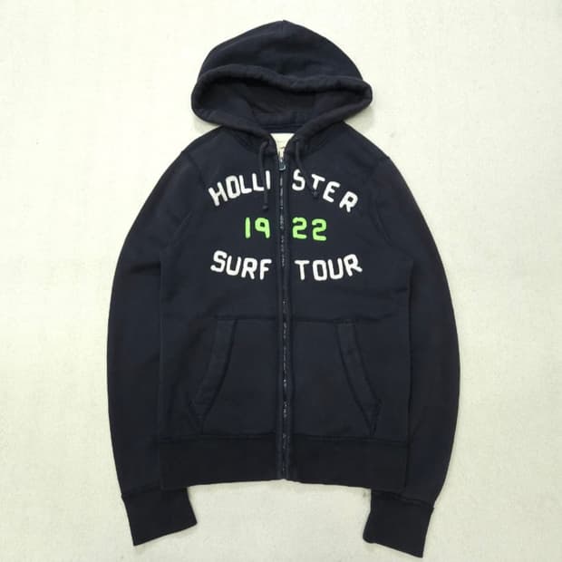 홀리스터 후드집업 네이비