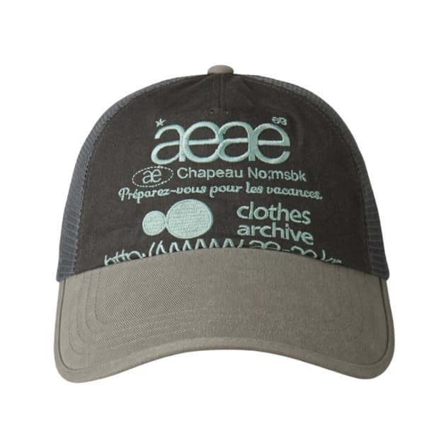 Web Logo Mesh Cap