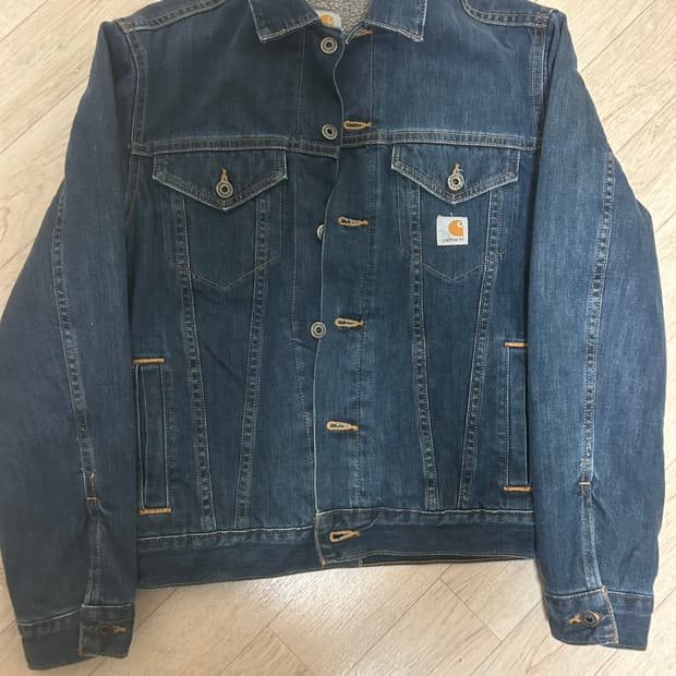 칼하트 쉐르파 데님자켓