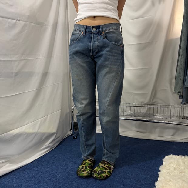 리바이스 프리미엄 워신 데님 팬츠