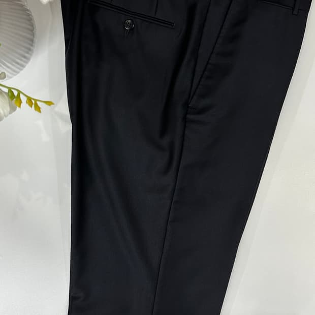 제냐 울팬츠 슬랙스 다크네이비 팬츠