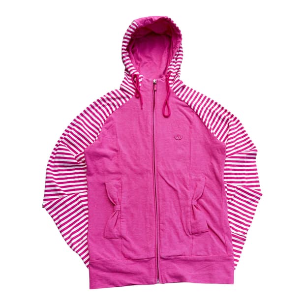 아디다스 딸기우유 리본 져지