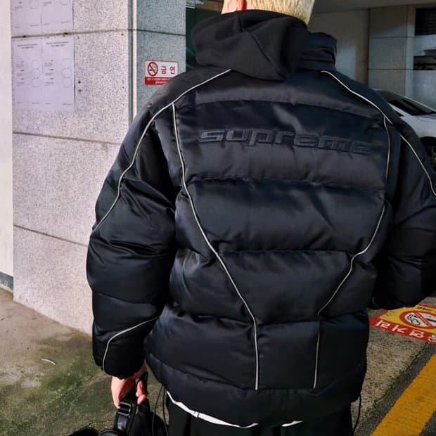 슈프림 조던 콜라보 패딩