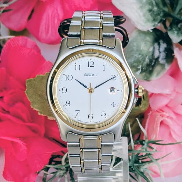 세이코 스피릿 빈티지 콤비 쿼츠 시계