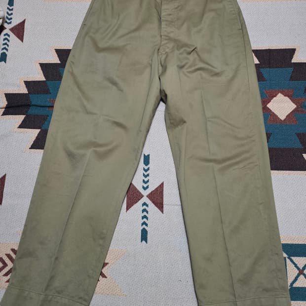 50's usarmy 오리지널 치노팬츠 ( 실 34사이즈)