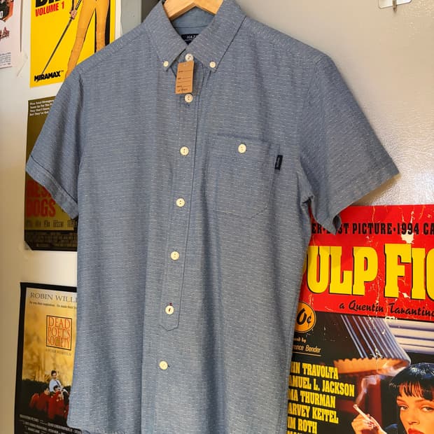 헤지스 카라 반팔셔츠