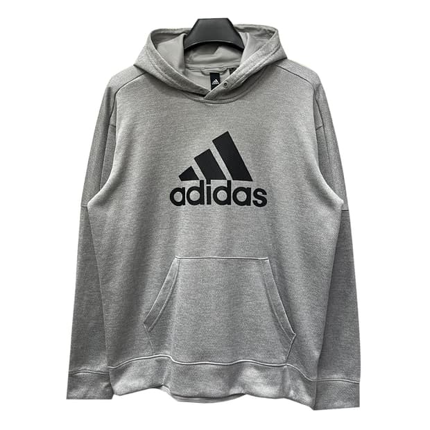 아디다스 팀이슈 플리스 풀오버 후드티 2XL