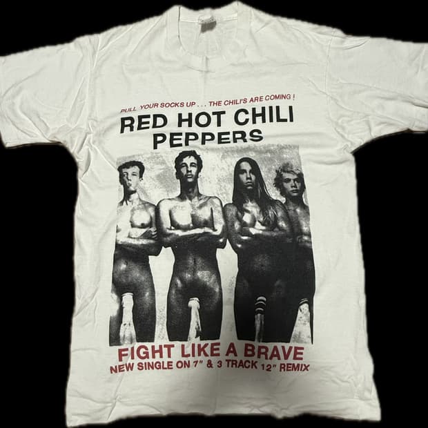 (L) 레드핫칠리페퍼 빈티지 밴드티