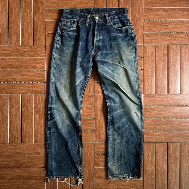 Denime selvedge denim pants
