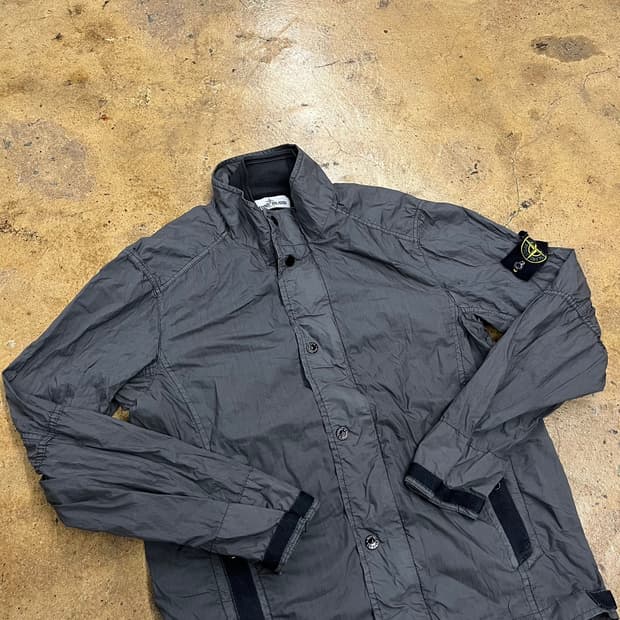 [정품/95] 스톤아일랜드 와펜 자켓 그레이 b8
