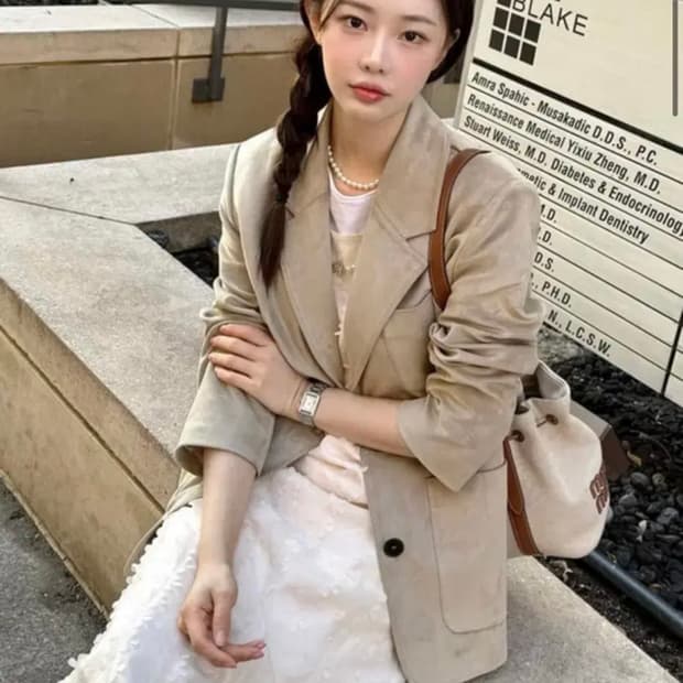 on&on Suede Jacket 자켓