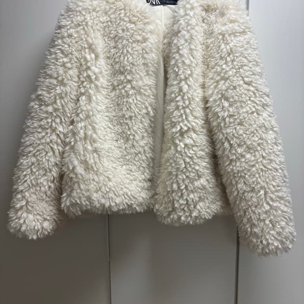 자라 양털 퍼자켓