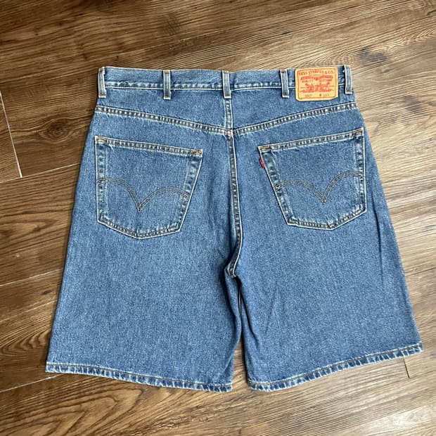 00s 리바이스 550 멕시코 데님 쇼츠