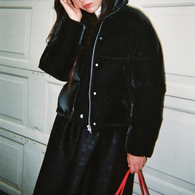 디애퍼처 패딩 Aperture Puffer Jacket - Black