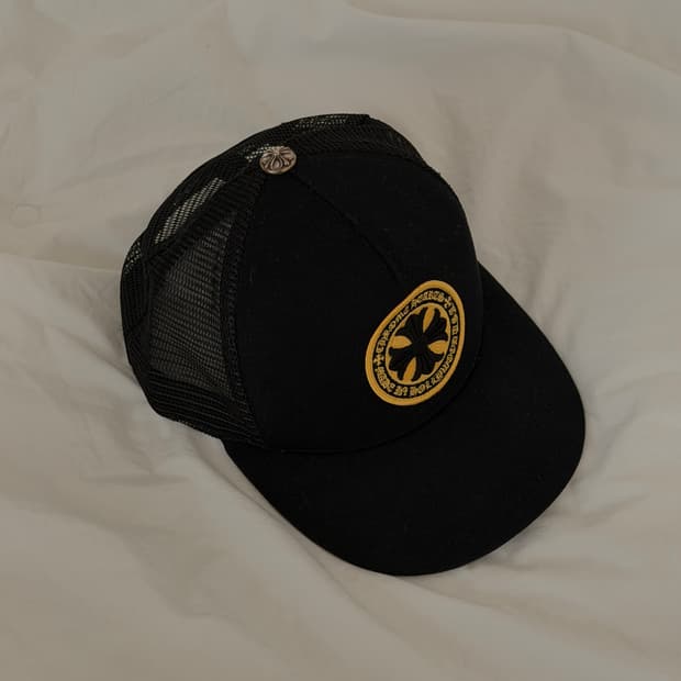 크롬하츠 블랙 메쉬캡