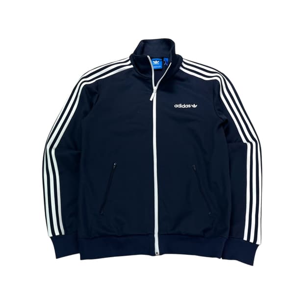 95 아디다스 베켄바우어 네이비 트랙탑 져지