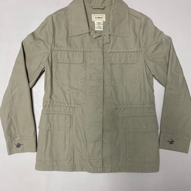 L.L.Bean 엘엘빈 여성 코튼 사파리 자켓 S