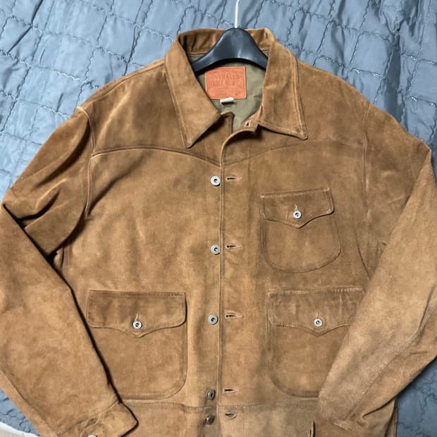 [RRL] 러프아웃 스웨이드 자켓 xl