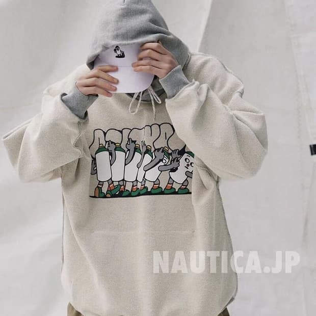 노티카 재팬 Stacks 리버시블 후드