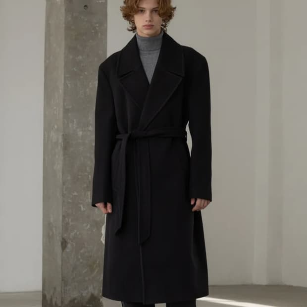 마엘 로브 롱코트 (새상품)