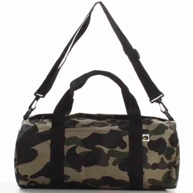 베이프 잡지부록 카모 원통백 크로스백