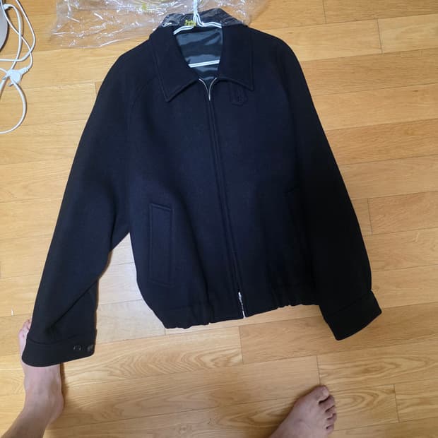 블랭크룸 울스윙탑 블루종 네이비 3사이즈 팔아요 