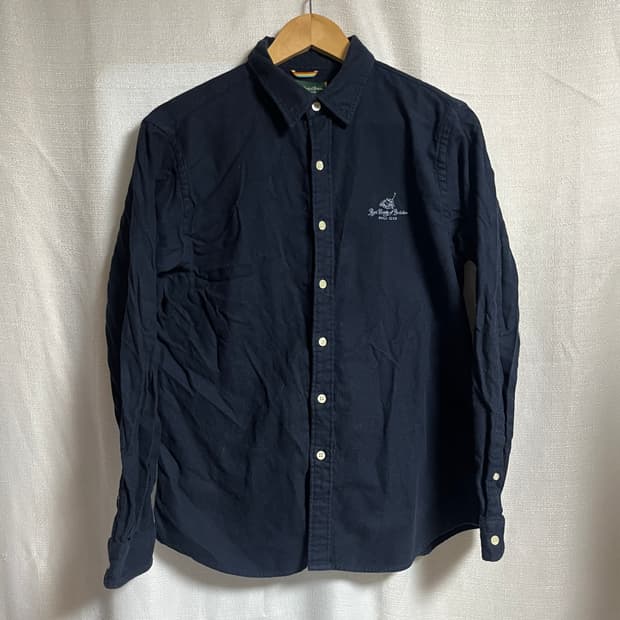 공용 폴로클럽 프란넬 셔츠 남방 100