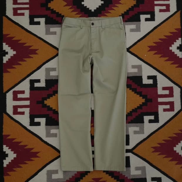 블랙아웃 코튼 트윌 치노 팬츠