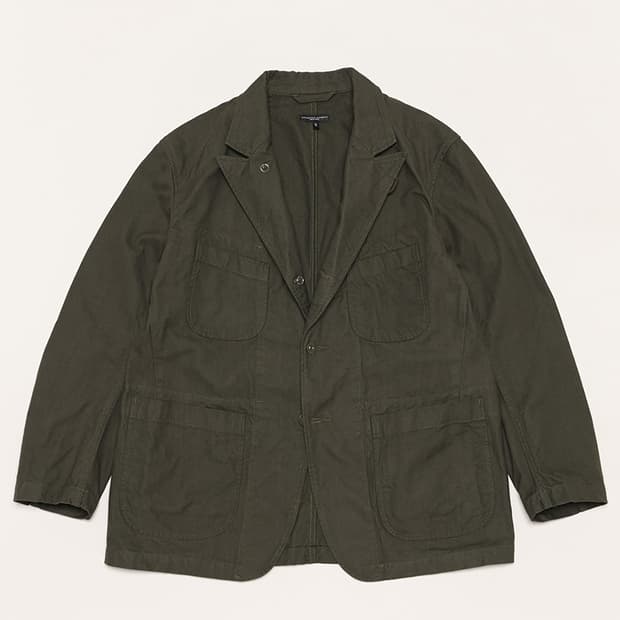 엔지니어드가먼츠 베드포드 M 몰스킨 올리브